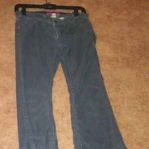 VS pink corduroy pants size 4